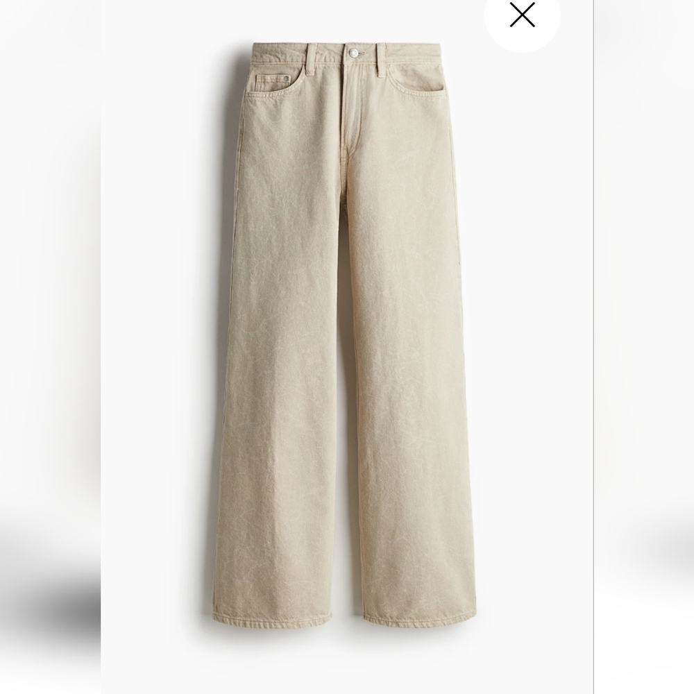 H&M Wide-leg Jeans